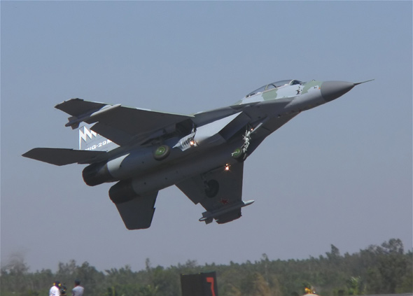 資料圖：米格-29M戰斗機。